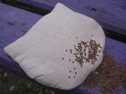подушка-грелка с льняным семенами